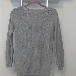 Plain gray sweater